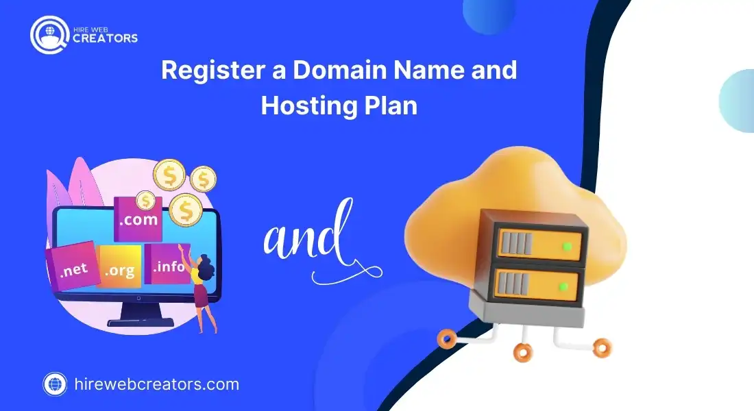 Register a Domain Name and Hosting Plan