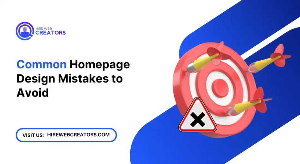 Common Homepage Design Mistakes to Avoid