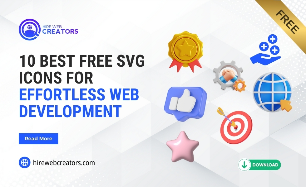 10 Best Free SVG Icons for Effortless Web Development