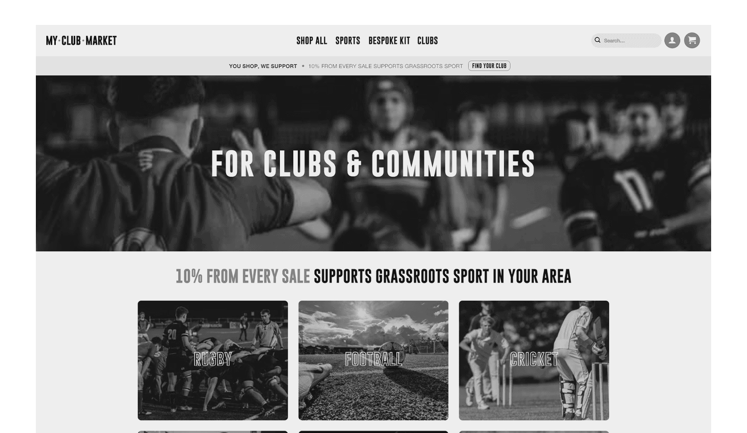 For Clubs & Communities