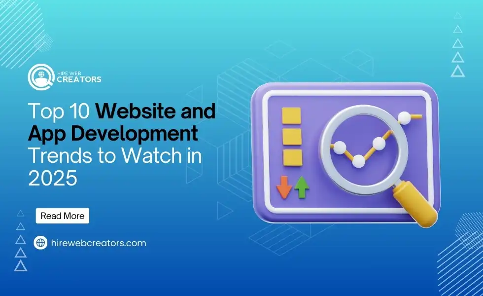 Top 10 Website and App Development Trends to Watch in 2025