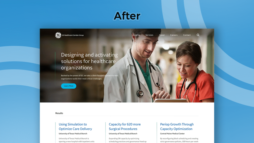 GE Healthcare Partners — A Fresh UX Strategy for a Global Brand