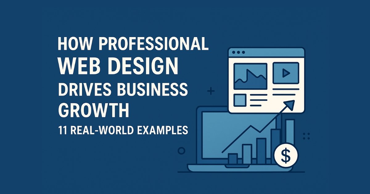 How Professional Web Design Drives Business Growth: 11 Real-World Examples