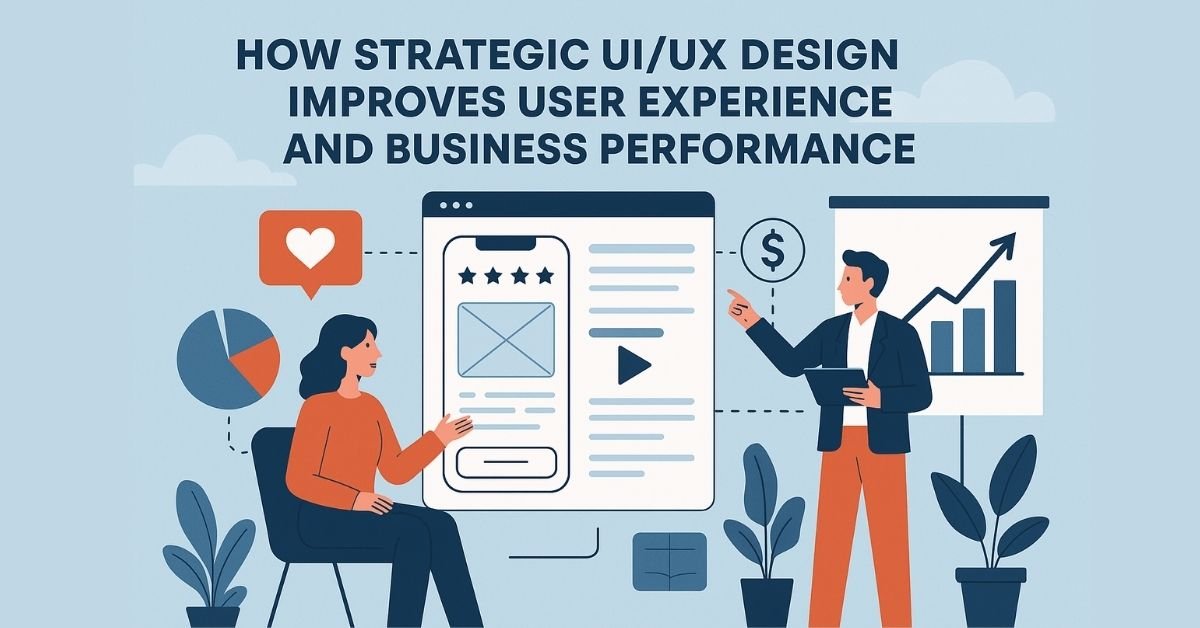 How Strategic UI/UX Design Improves User Experience and Business Performance