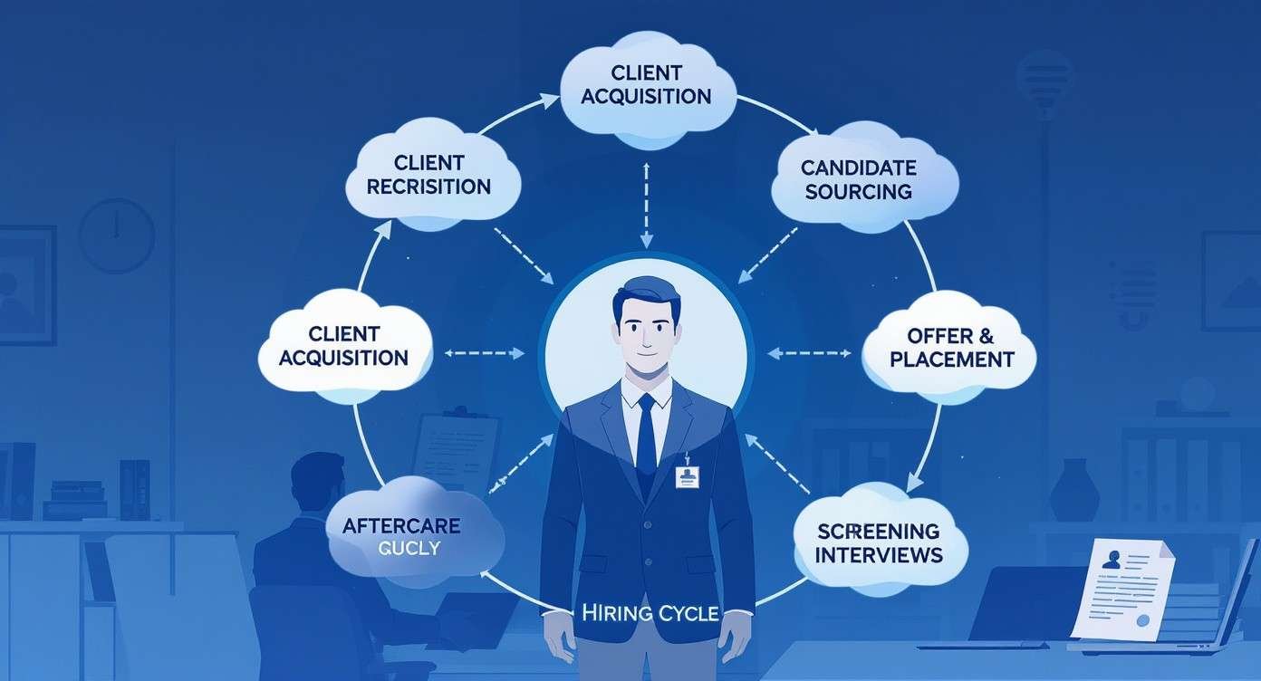 360 Recruitment Explained: Cycle, Agency Model, Process