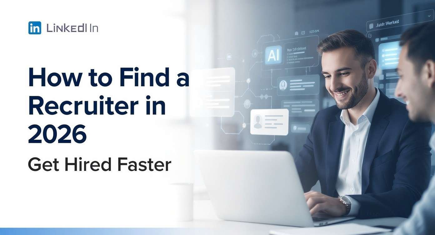 How to Find a Recruiter? 2026 Guide to Get Hired Fast
