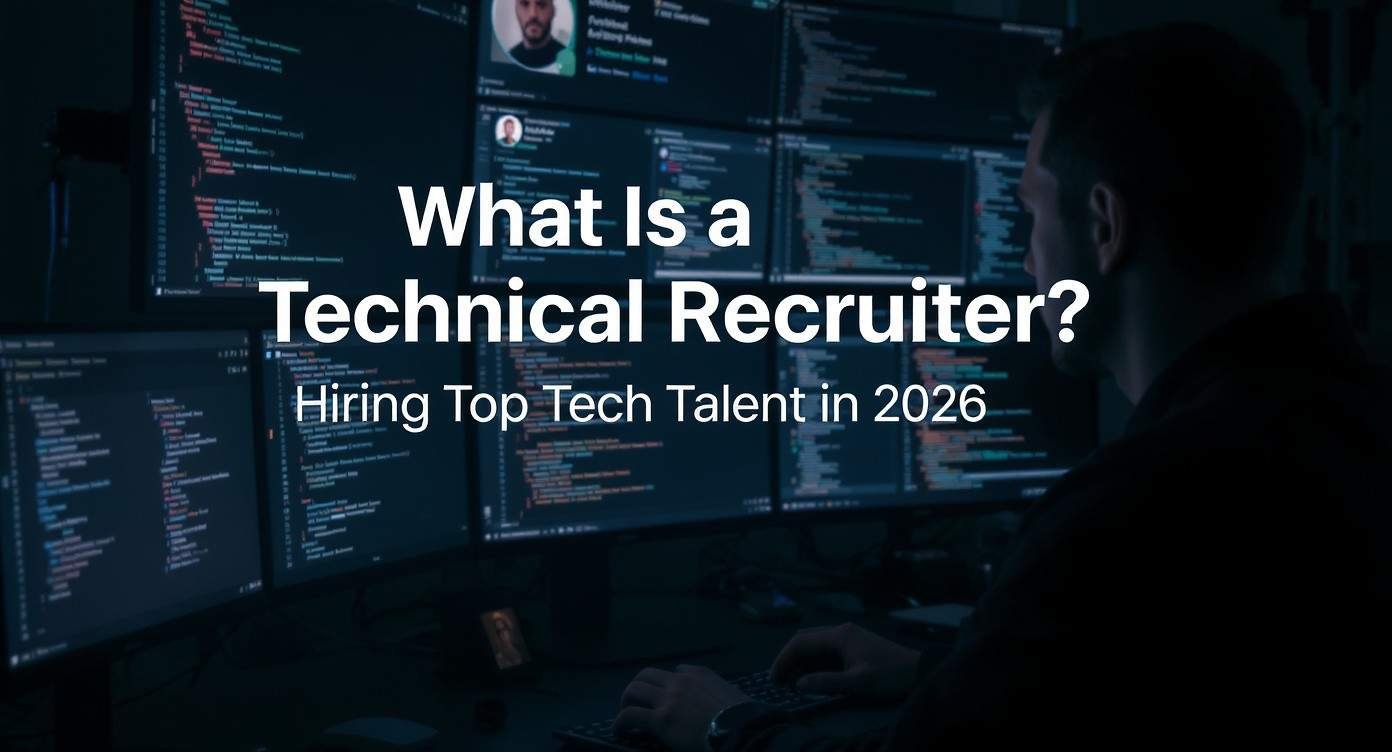 What is a Technical Recruiter? Hiring Top Tech Talent in 2026
