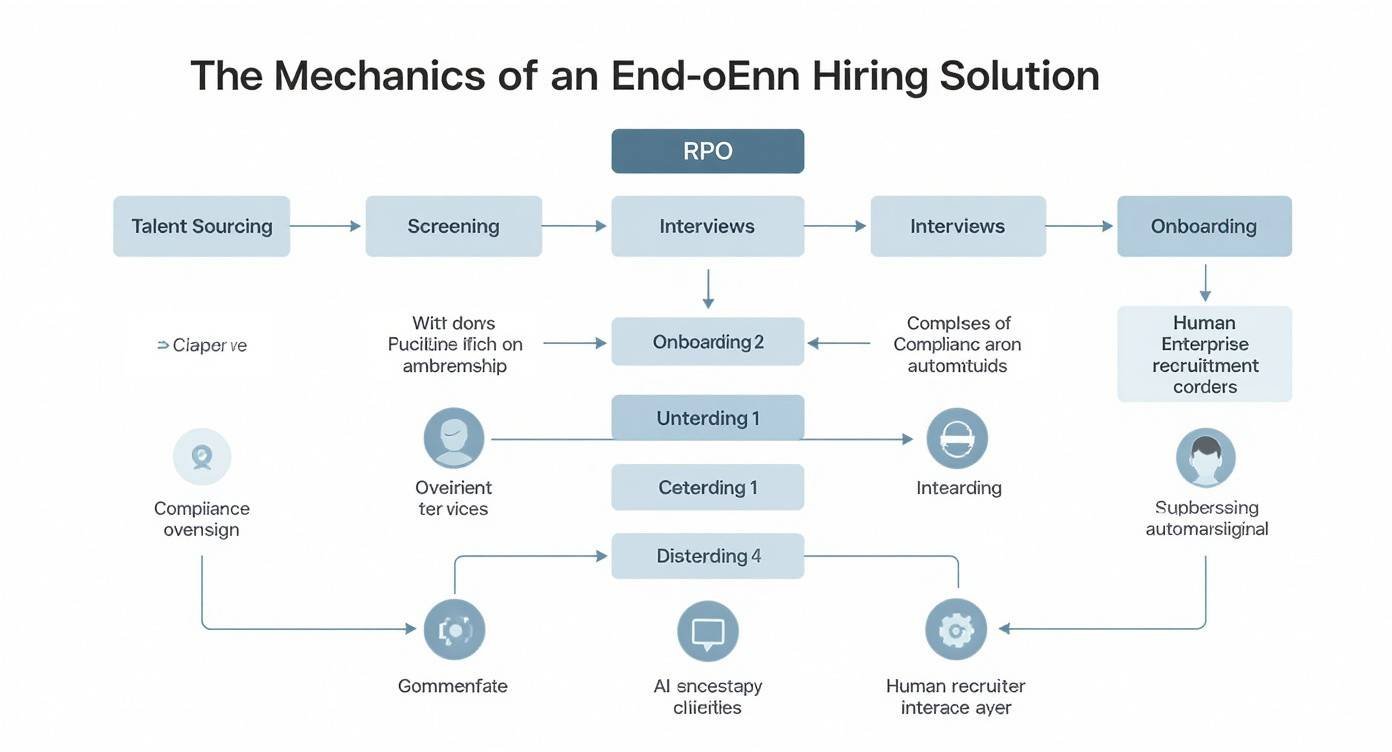 The Mechanics of an End-to-End Hiring Solution of Recruitment Process Outsourcing