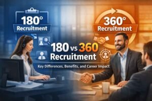 180 vs 360 Recruitment: Key Differences, Benefits, and Career Impact