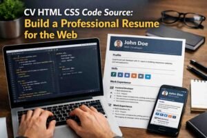 CV HTML CSS Code Source: Build a Professional Resume for the Web