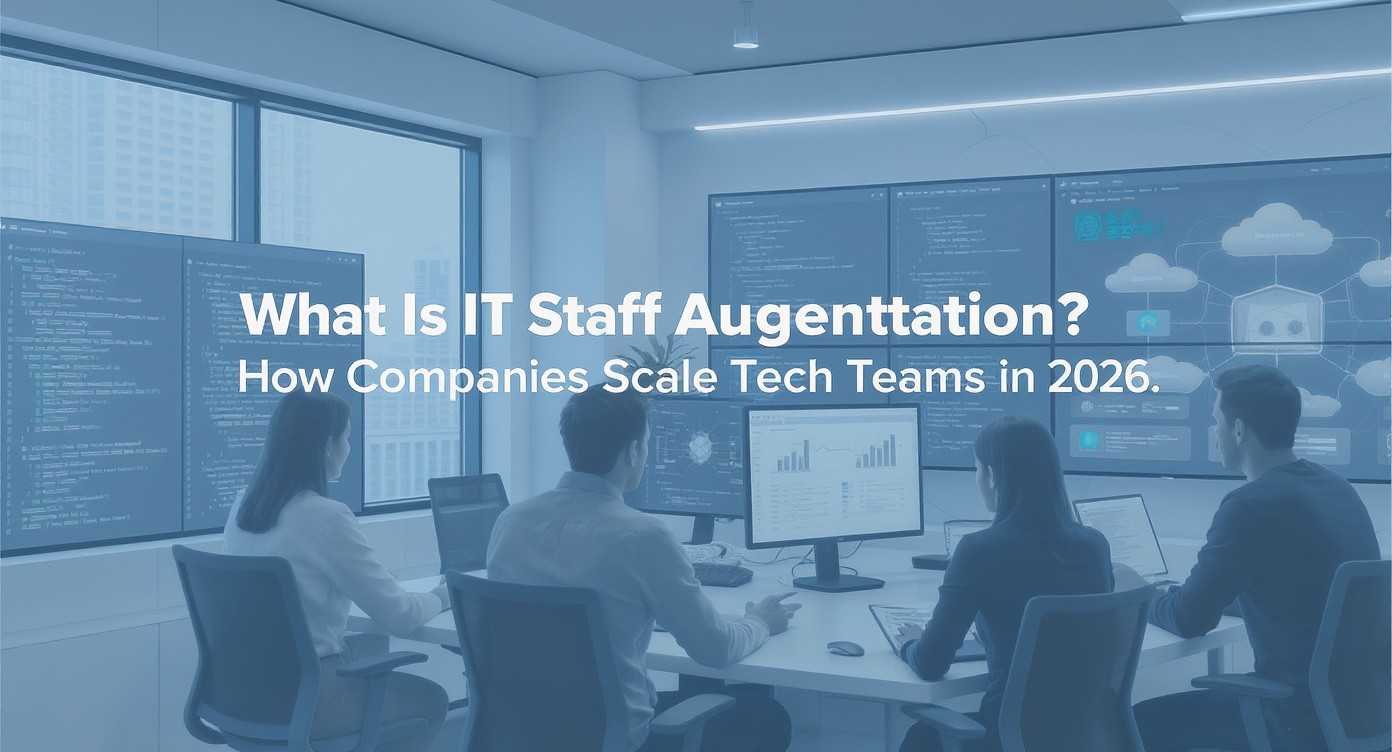 What is IT Staff Augmentation? A 2026 Guide to Scaling