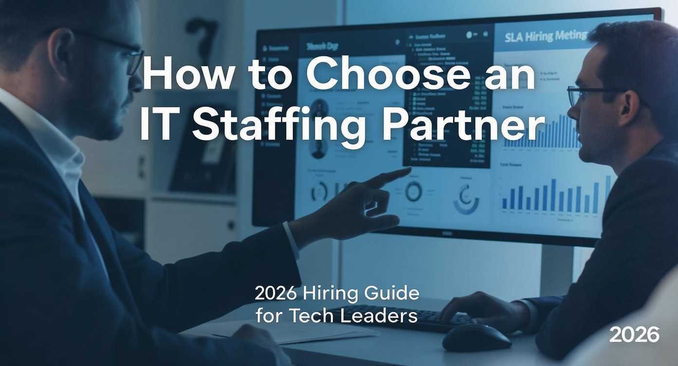 How to Choose an IT Staffing Partner? 2026 Hiring Guide