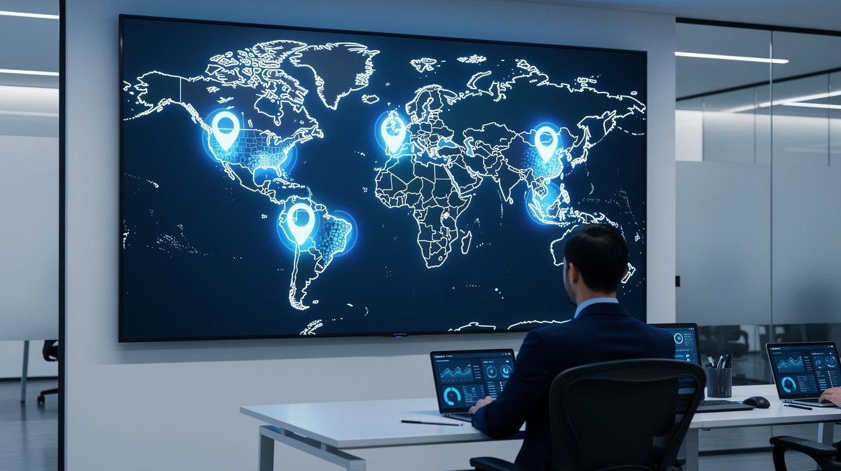 how to hire remote developers global team map us company 2026